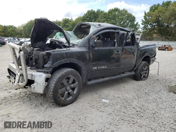 2015 Nissan Titan SL with VIN 1N6AA0EC5FN506114, listed as a Copart auction lot 74430454 with Not Provided miles and Salvage Title. Bid and sale history available at carsss.com. Image 1.
