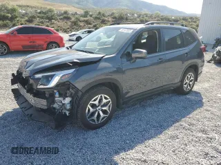 2022 Subaru Forester Premium with VIN JF2SKAEC4NH470506, listed as a Copart auction lot 59147635 with 8,165 mi miles and Salvage title. Bid and sale history available at DreamBid. Image 1.