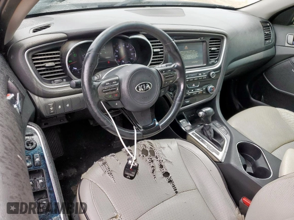 2014 Kia Optima EX z VIN KNAGN4AD0E5068072, wystawiony jako Copart lot #58837555 z przebiegiem 154 948 mil mil oraz Czysty tytuł • Clean title. Historia ofert i sprzedaży dostępna na DreamBid. Obrazek 8.