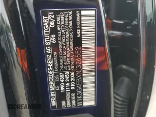 2022 Mercedes-Benz A 220 z VIN W1K3G4EBXNJ326552, wystawiony jako Copart lot #59961455 z przebiegiem 29 576 mil mil oraz Czysty tytuł • Clean title. Historia ofert i sprzedaży dostępna na DreamBid. Obrazek 12.