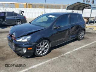 2013 Volkswagen GTI Driver's Edition with VIN WVWHD7AJ6DW137390, listed as a Copart auction lot 69015424 with Not provided miles and Salvage title. Bid and sale history available at DreamBid. Image 1.