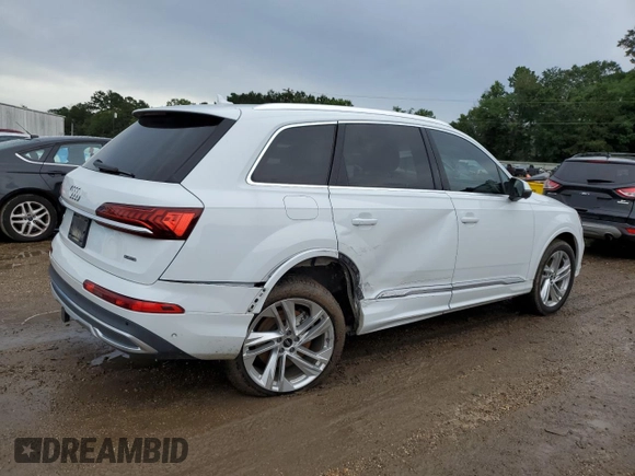 2021 Audi Q7 Premium Plus с VIN WA1LXAF75MD014505, выставлен на аукционе Copart как лот 61069045 с пробегом 51 182 миль миль и Списание • Salvage title. История ставок и продаж доступна на DreamBid. Изображение 3.