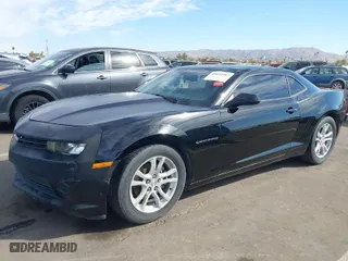 2015 Chevrolet Camaro LS with VIN 2G1FB1E38F9306352, listed as a IAAI auction lot 41654407 with NaN miles. Bid and sale history available at carsss.com. Image 2.