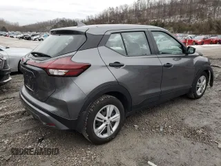 2023 Nissan Kicks S with VIN 3N1CP5BV5PL560787, listed as a Copart auction lot 88968875 with 32,587 mi miles and Salvage Title. Bid and sale history available at carsss.com. Image 3.