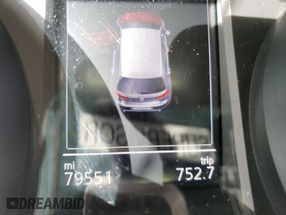 2015 Volkswagen Golf GTI Autobahn w/Performance Pkg with VIN 3VW447AU5FM056177, listed as a Copart auction lot 42242223 with 79,551 mi miles. Bid and sale history available at carsss.com. Image 9.