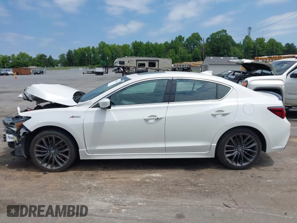 2019 Acura ILX Premium with VIN 19UDE2F82KA005159, listed as a IAAI auction lot 42406355 with 80,126 mi miles and . Bid and sale history available at DreamBid. Image 15.