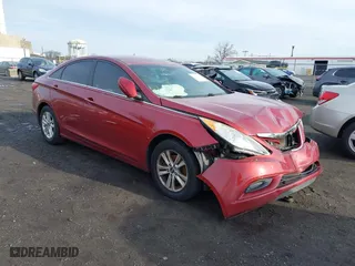 2012 Hyundai Sonata GLS with VIN 5NPEB4AC4CH323510, listed as a IAAI auction lot 41867003 with 120,563 mi miles. Bid and sale history available at carsss.com. Image 1.