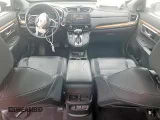 2017 Honda CR-V EX-L with VIN 5J6RW1H87HL002502, listed as a Copart auction lot 54312425 with 98,098 mi miles and Salvage Title. Bid and sale history available at DreamBid. Image 8.