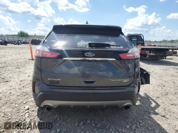 2020 Ford Edge Titanium with VIN 2FMPK4K99LBA55976, listed as a Copart auction lot 63124465 with Not provided miles and Non repairable. Bid and sale history available at DreamBid. Image 6.