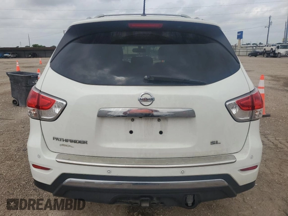 2016 Nissan Pathfinder SV with VIN 5N1AR2MN2GC658872, listed as a Copart auction lot 54920735 with 152,133 mi miles and Clean Title. Bid and sale history available at carsss.com. Image 6.