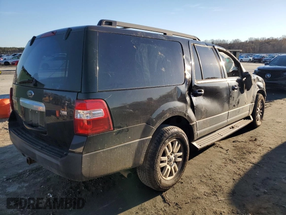 2012 Ford Expedition EL XL with VIN 1FMJK1G56CEF65068, listed as a Copart auction lot 84902754 with 72,675 mi miles and Salvage Title. Bid and sale history available at carsss.com. Image 3.