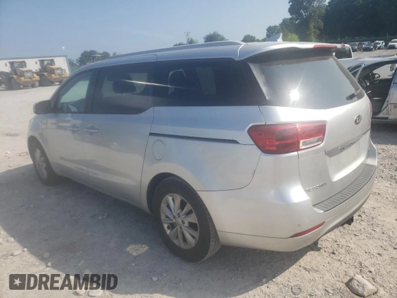 2016 Kia Sedona LX with VIN KNDMB5C10G6131899, listed as a Copart auction lot 66399864 with 121,993 mi miles and Salvage Title. Bid and sale history available at carsss.com. Image 2.