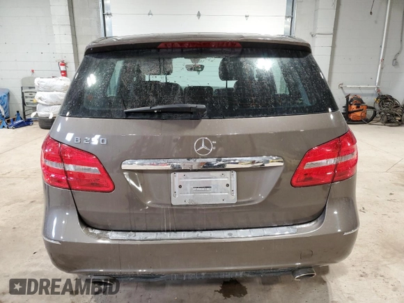 2013 Mercedes-Benz B 250 Sports Tourer with VIN WDDMH4EB1DJ161295, listed as a Copart auction lot 52190755 with 112,113 mi miles and Clean Title. Bid and sale history available at DreamBid. Image 6.