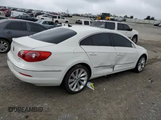 2012 Volkswagen CC Lux Limited with VIN WVWHN7AN4CE524430, listed as a Copart auction lot 73399164 with 117,476 mi miles and Salvage Title. Bid and sale history available at carsss.com. Image 3.