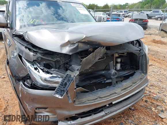 2019 Infiniti QX80 Luxe z VIN JN8AZ2NF2K9681574, wystawiony jako IAAI lot #41987298 z przebiegiem 123 931 mil mil oraz . Historia ofert i sprzedaży dostępna na DreamBid. Obrazek 6.