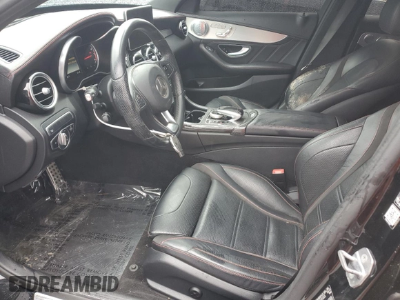 2018 Mercedes-Benz C 43 AMG с VIN 55SWF6EB1JU246594, выставлен на аукционе Copart как лот 49953015 с пробегом Не указан миль и Списание • Salvage title. История ставок и продаж доступна на DreamBid. Изображение 7.