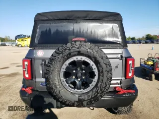 2022 Ford Bronco with VIN 1FMEE5DH1NLA78454, listed as a Copart auction lot 72933794 with 40,262 mi miles and Salvage Title. Bid and sale history available at DreamBid. Image 6.