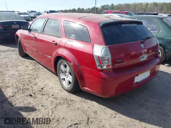 2005 Dodge Magnum SE with VIN 2D4FV48V75H535982, listed as a IAAI auction lot 41789722 with Not Provided miles. Bid and sale history available at carsss.com. Image 3.