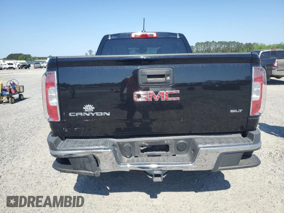 2015 GMC Canyon 4WD SLT with VIN 1GTG6CE32F1256905, listed as a Copart auction lot 53630855 with 79,281 mi miles and Salvage Title. Bid and sale history available at carsss.com. Image 6.