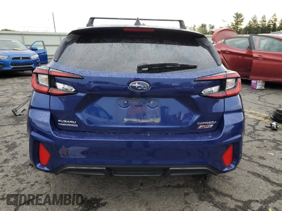 2024 Subaru Impreza RS with VIN JF1GUHJC9R8221028, listed as a Copart auction lot 72903664 with 29,249 mi miles and Salvage Title. Bid and sale history available at carsss.com. Image 6.