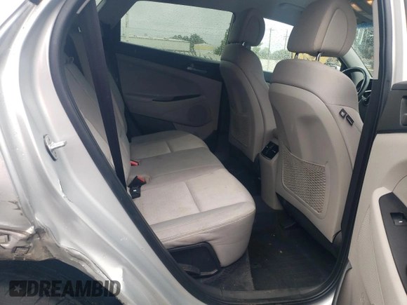 2017 Hyundai Tucson Sport with VIN KM8J33A23HU355807, listed as a Copart auction lot 58431795 with 127,353 mi miles and Salvage title. Bid and sale history available at DreamBid. Image 11.