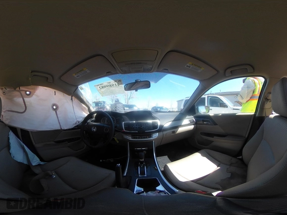 2014 Honda Accord Sedan LX with VIN 1HGCR2F33EA173708, listed as a IAAI auction lot 41989982 with 122,647 mi miles. Bid and sale history available at carsss.com. Image 19.