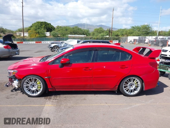 2018 Subaru WRX STI with VIN JF1VA2M65J9814113, listed as a IAAI auction lot 41754428 with Not Provided miles. Bid and sale history available at carsss.com. Image 14.