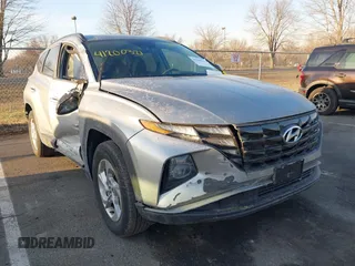 2024 Hyundai Tucson SEL with VIN 5NMJBCDE4RH319470, listed as a IAAI auction lot 41200321 with 45,457 mi miles. Bid and sale history available at carsss.com. Image 1.