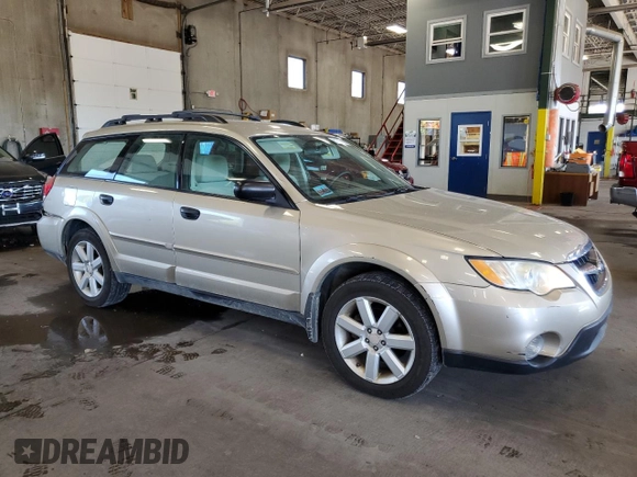 2008 Subaru Outback i with VIN 4S4BP61C387350818, listed as a Copart auction lot 61717085 with 122,273 mi miles and Salvage title. Bid and sale history available at DreamBid. Image 4.