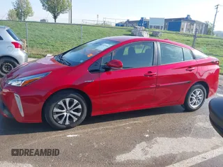 2020 Toyota Prius LE with VIN JTDL9RFU8L3019030, listed as a IAAI auction lot 41973490 with 58,361 mi miles and . Bid and sale history available at DreamBid. Image 14.