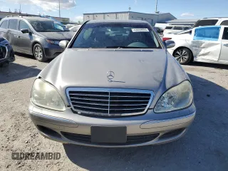 2006 Mercedes-Benz S 430 with VIN WDBNG83J46A479769, listed as a Copart auction lot 43659855 with 125,345 mi miles and Salvage Title. Bid and sale history available at carsss.com. Image 5.