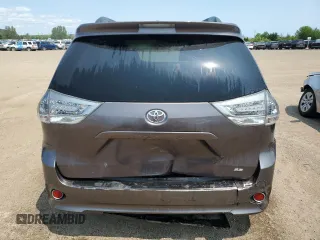 2011 Toyota Sienna SE with VIN 5TDXK3DC2BS175090, listed as a Copart auction lot 62560875 with 250,496 mi miles and Salvage title. Bid and sale history available at DreamBid. Image 6.