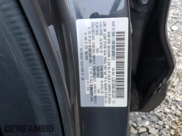 2021 Mazda CX-9 Touring with VIN JM3TCBCY6M0512571, listed as a Copart auction lot 59417475 with 37,865 mi miles and Salvage title. Bid and sale history available at DreamBid. Image 13.