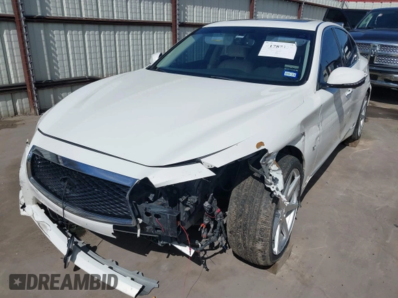 2014 Infiniti Q50 Premium with VIN JN1BV7ARXEM706864, listed as a IAAI auction lot 41787396 with 143,726 mi miles. Bid and sale history available at carsss.com. Image 20.