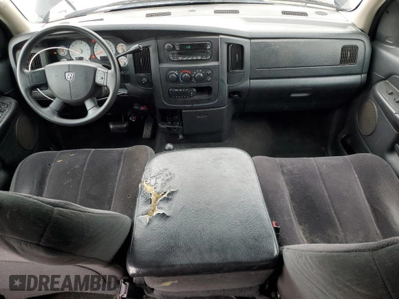 2005 Dodge 1500 SLT with VIN 1D7HU18D65S146263, listed as a Copart auction lot 52036505 with Not Provided miles and Salvage Title. Bid and sale history available at carsss.com. Image 8.
