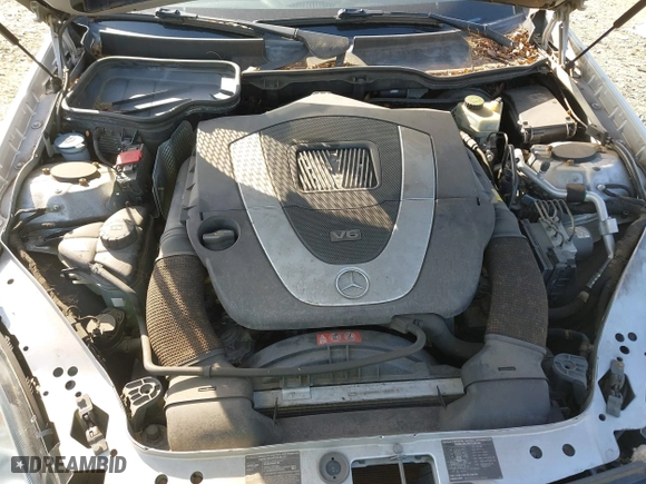 2007 Mercedes-Benz SLK-Class 3.5L with VIN WDBWK56FX7F142388, listed as a IAAI auction lot 42076577 with 77,856 mi miles. Bid and sale history available at carsss.com. Image 10.