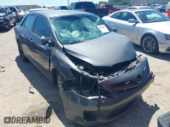 2012 Toyota Corolla L with VIN 5YFBU4EE9CP061625, listed as a IAAI auction lot 39590657 with 1 mi miles. Bid and sale history available at carsss.com. Image 1.