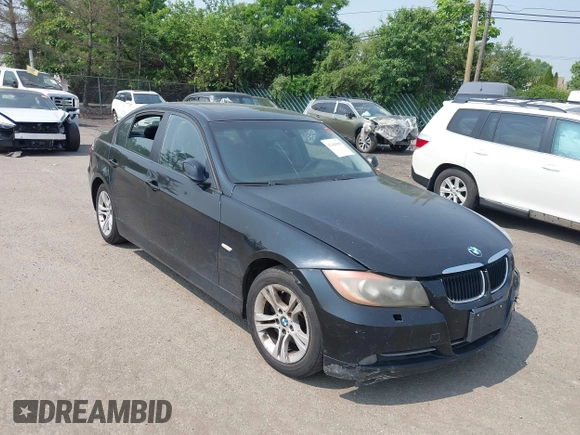 2008 BMW 3 Series 328xi with VIN WBAVC93528K040277, listed as a IAAI auction lot 42446998 with 155,596 mi miles and . Bid and sale history available at DreamBid. Image 1.