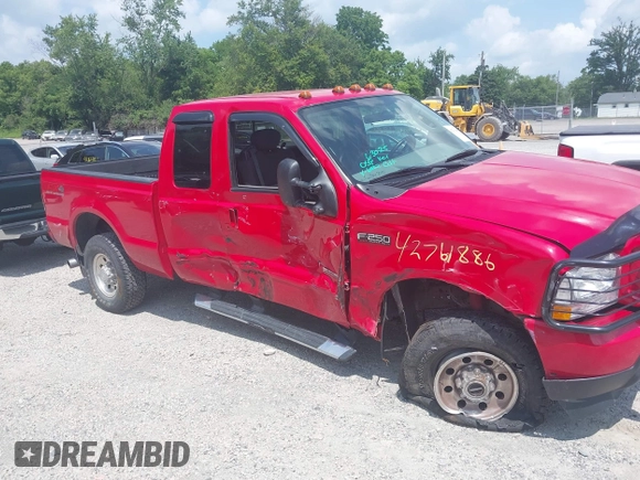 2004 Ford F-250 XL with VIN 1FTNX21P24EB26202, listed as a IAAI auction lot 42761886 with 58,980 mi miles and . Bid and sale history available at DreamBid. Image 6.