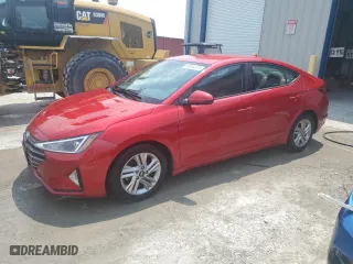 2020 Hyundai Elantra Value Edition with VIN 5NPD84LF2LH556187, listed as a Copart auction lot 64064374 with 100,568 mi miles and Salvage Title. Bid and sale history available at carsss.com. Image 1.
