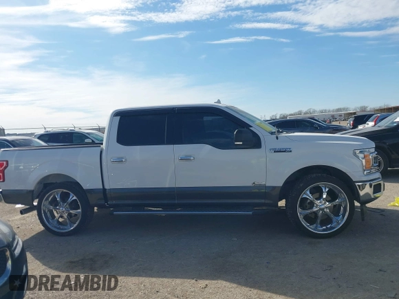 2018 Ford F-150 XL with VIN 1FTEW1C59JKD98218, listed as a IAAI auction lot 41406012 with 103,435 mi miles. Bid and sale history available at carsss.com. Image 13.