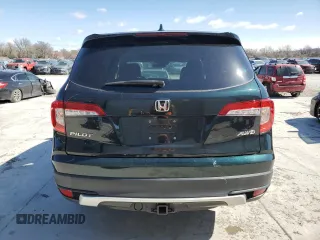 2021 Honda Pilot EX-L with VIN 5FNYF6H59MB004544, listed as a Copart auction lot 49628845 with 50,033 mi miles and Salvage Title. Bid and sale history available at carsss.com. Image 6.