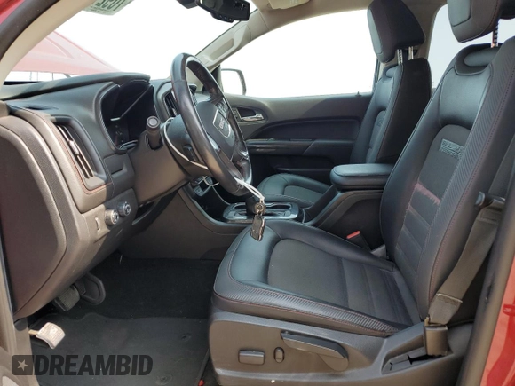 2018 GMC Canyon 4WD All Terrain w/Cloth with VIN 1GTG6CEN5J1265883, listed as a Copart auction lot 70927694 with 66,179 mi miles and Salvage Title. Bid and sale history available at carsss.com. Image 7.