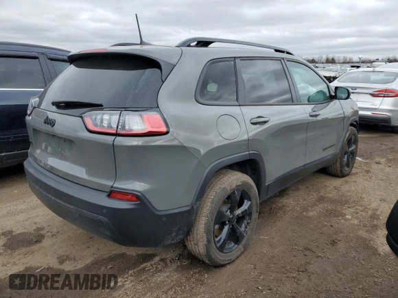 2023 Jeep Cherokee Altitude Lux with VIN 1C4PJMMB8PD105001, listed as a Copart auction lot 43586005 with 5,903 mi miles and Salvage Title. Bid and sale history available at carsss.com. Image 3.