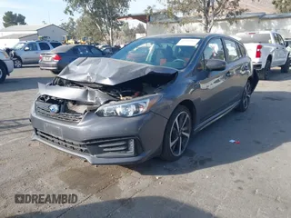 2020 Subaru Impreza Special Sports with VIN 4S3GTAL67L3722550, listed as a IAAI auction lot 41147015 with 42,464 mi miles and . Bid and sale history available at DreamBid. Image 21.