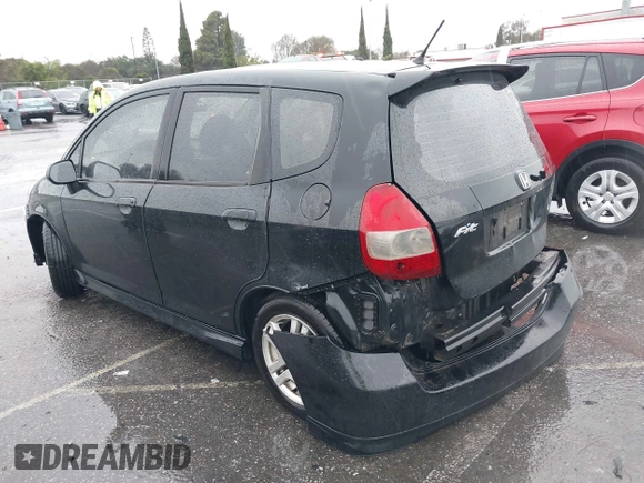 2007 Honda Fit Sport with VIN JHMGD38637S040129, listed as a IAAI auction lot 41579352 with 230,962 mi miles. Bid and sale history available at carsss.com. Image 3.