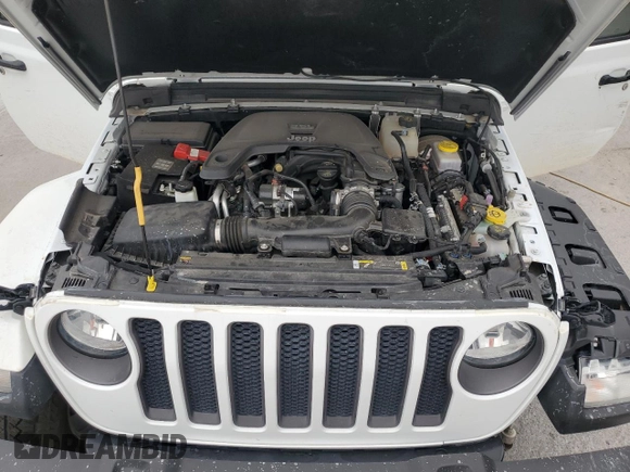 2021 Jeep Wrangler 80th Anniversary with VIN 1C4HJXAG1MW721452, listed as a Copart auction lot 62349904 with 40,677 mi miles and Salvage Title. Bid and sale history available at DreamBid. Image 13.