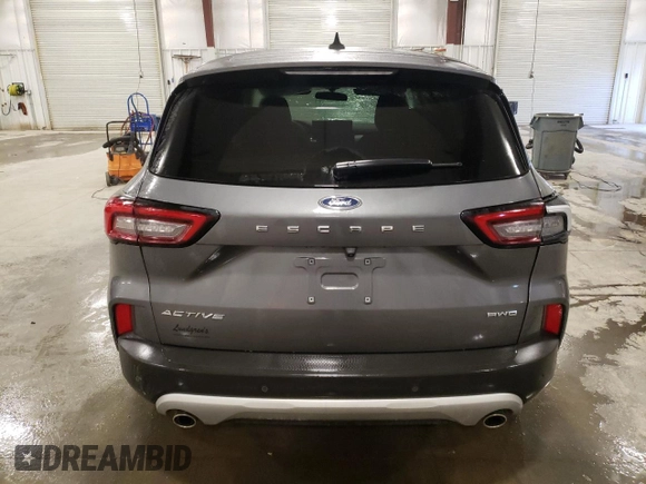 2023 Ford Escape Active with VIN 1FMCU9GN2PUA85672, listed as a Copart auction lot 48689675 with 11,152 mi miles and Salvage Title. Bid and sale history available at carsss.com. Image 6.