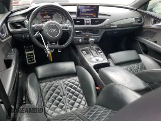 2016 Audi S7 with VIN WAUW2AFC3GN114032, listed as a Copart auction lot 72793934 with 53,062 mi miles and Salvage Title. Bid and sale history available at carsss.com. Image 8.