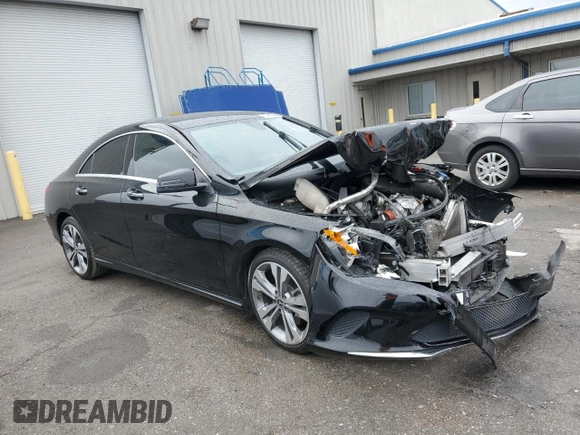 2019 Mercedes-Benz CLA 250 with VIN WDDSJ4EB0KN699441, listed as a Copart auction lot 39172383 with 41,040 mi miles and . Bid and sale history available at DreamBid. Image 4.